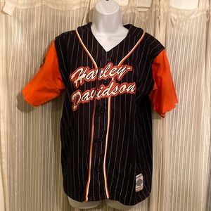 Harley Davidson Baseball Top